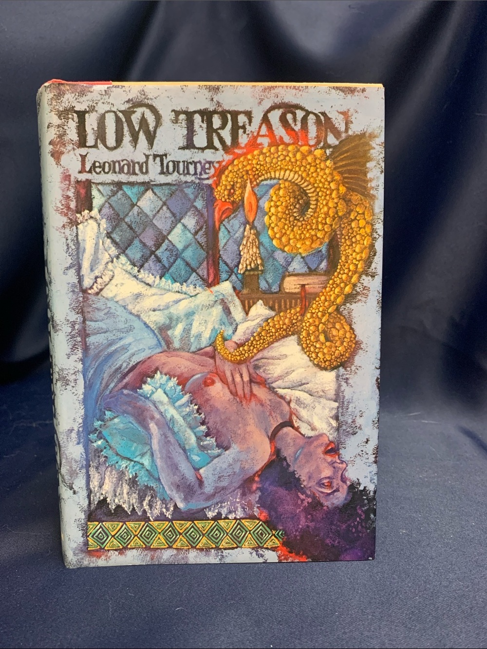 Vintage Low Treason Hardcover Book by Leonard Tourney (1983) First Edition
